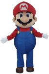 Mascot Costumes Happy Super Mario Mascot Costume