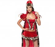 Christmas Costumes Luxe Queenly Dress Suit