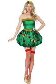 Christmas Costume Sexy Lady Christmas Tree Costume Fancy Dress