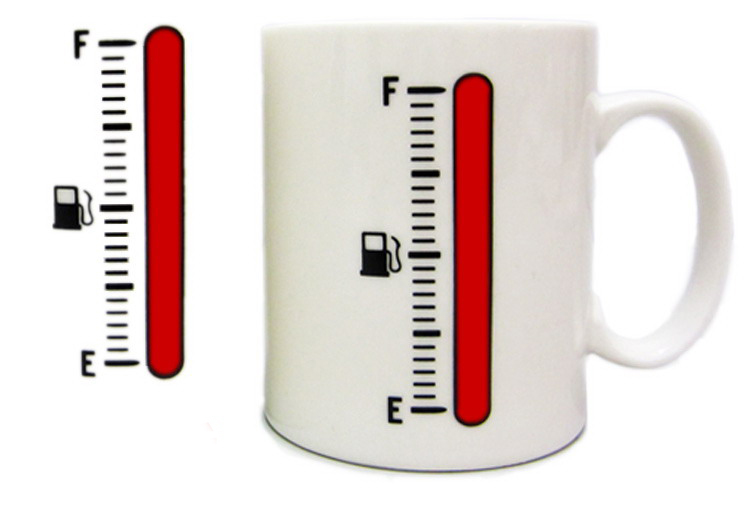 Accessories Creative Temperature Controlled Coffee Mug - Click Image to Close