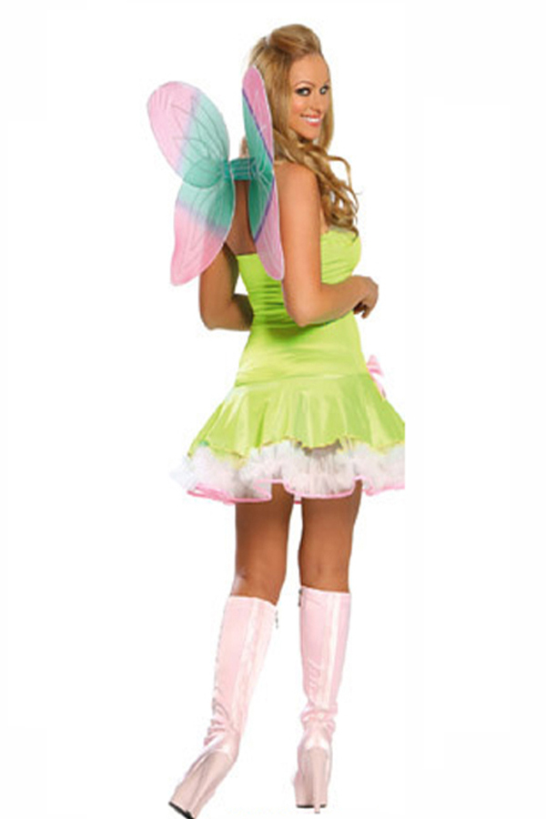 Halloween Costumes Super Cute Strapless Fairy Costume - Click Image to Close